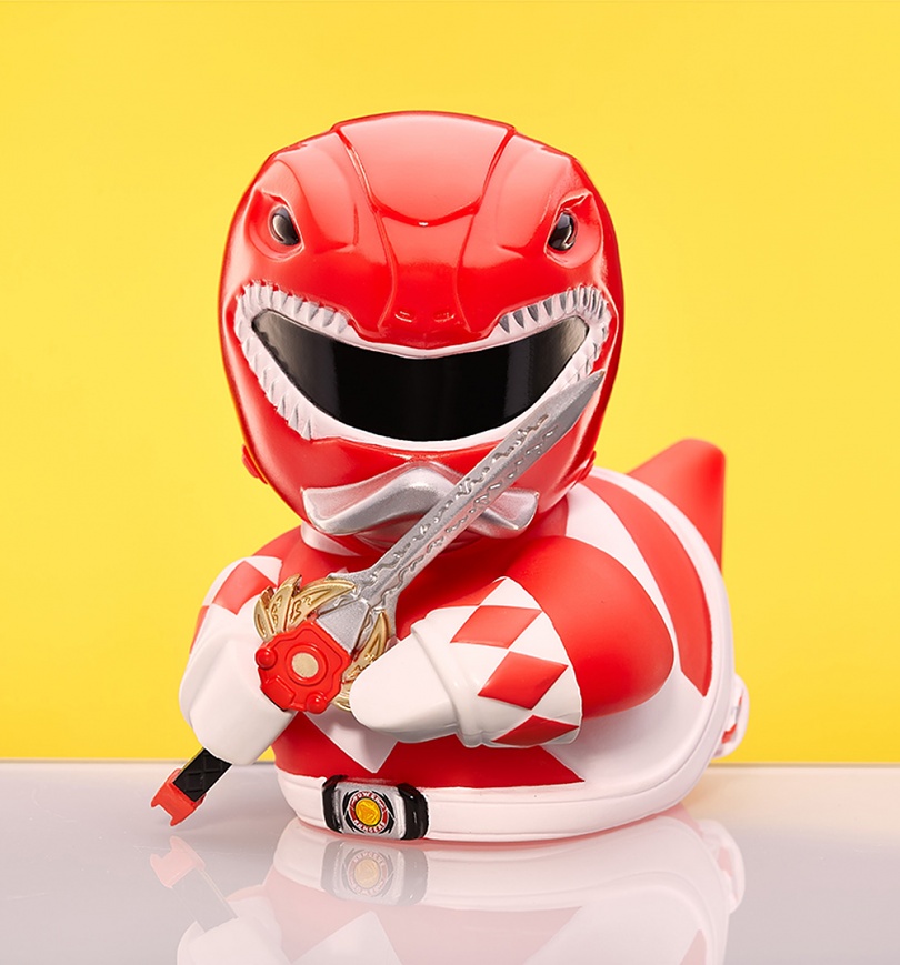An image of Mighty Morphin Power Rangers Red Ranger TUBBZ Cosplay Duck