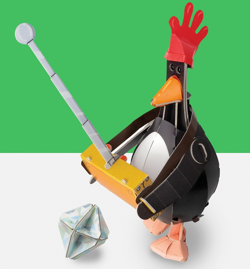 An image of Mini Build Your Own Wallace & Gromit Feathers McGraw