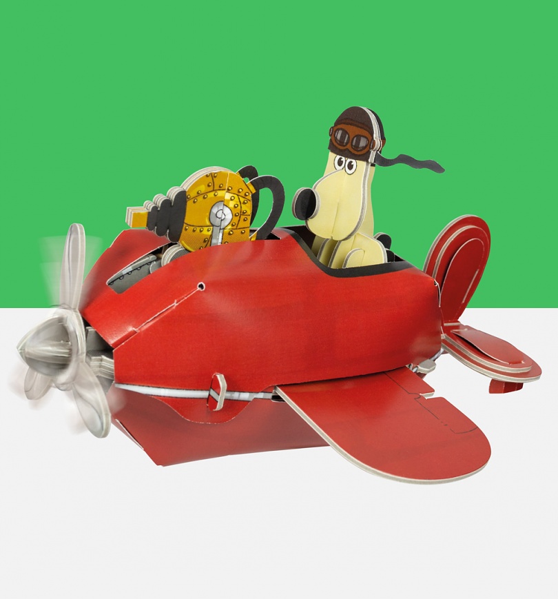 An image of Mini Build Your Own Wallace & Gromit Sidecar Plane