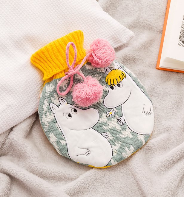 An image of Moomin Floral Hot Water Bottle