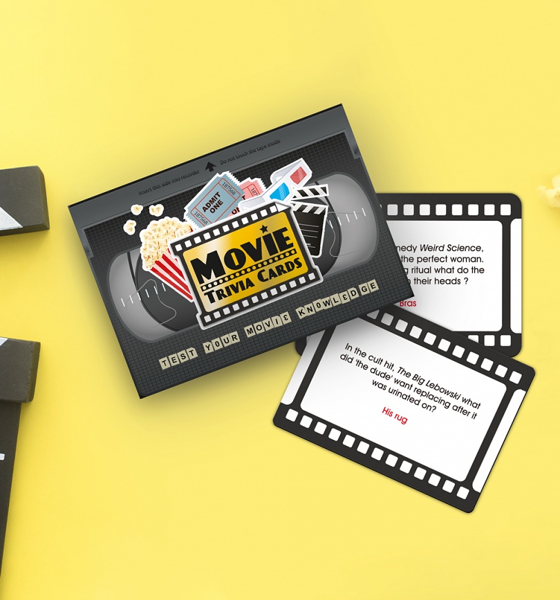 An image of Movie Trivia Cards