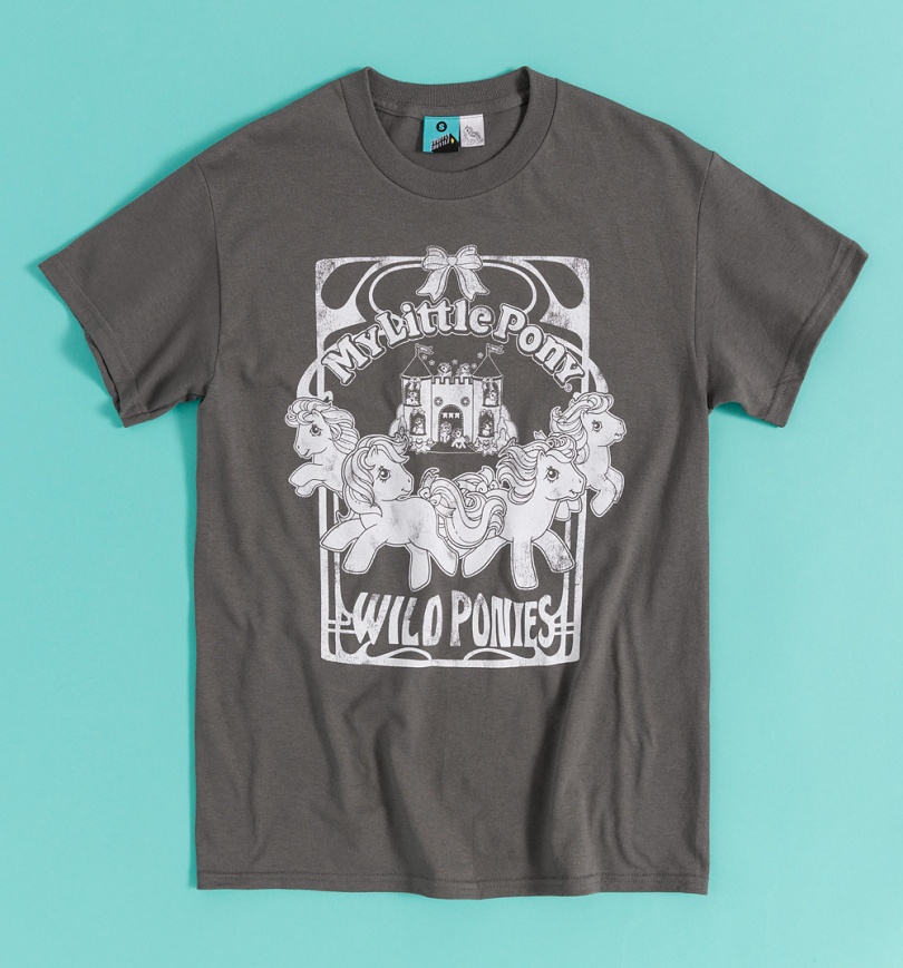 An image of My Little Pony Wild Ponies Charcoal T-Shirt