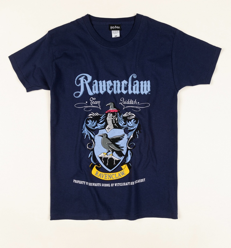 An image of Harry Potter Ravenclaw Crest Navy T-Shirt