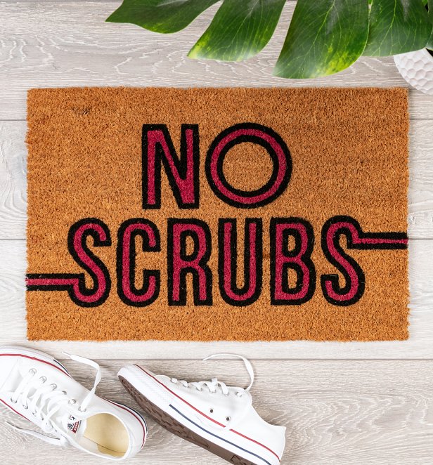 No Scrubs Door Mat