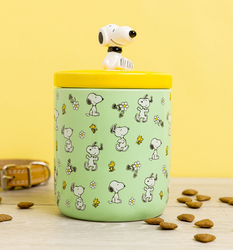 An image of Peanuts Dog Treat Jar