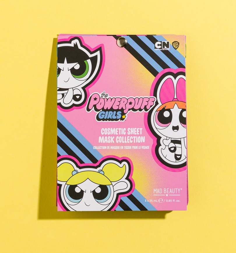 An image of Powerpuff Girls Face Mask 3pc Set from Mad Beauty