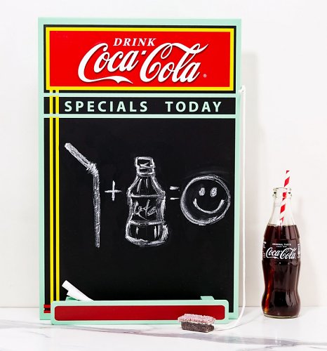 Retro Coca-Cola Chalkboard