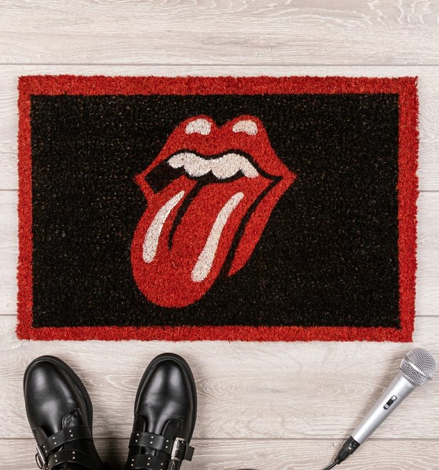 Rolling Stones Tongue Door Mat