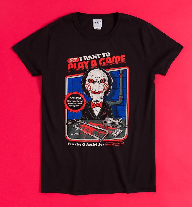 An image of SAW x Steven Rhodes Black T-Shirt