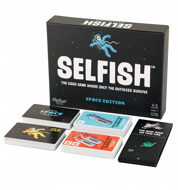 Selfish Retro Space Edition Card Game