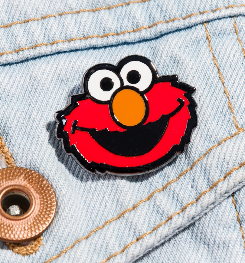 An image of Sesame Street Elmo Pin Badge