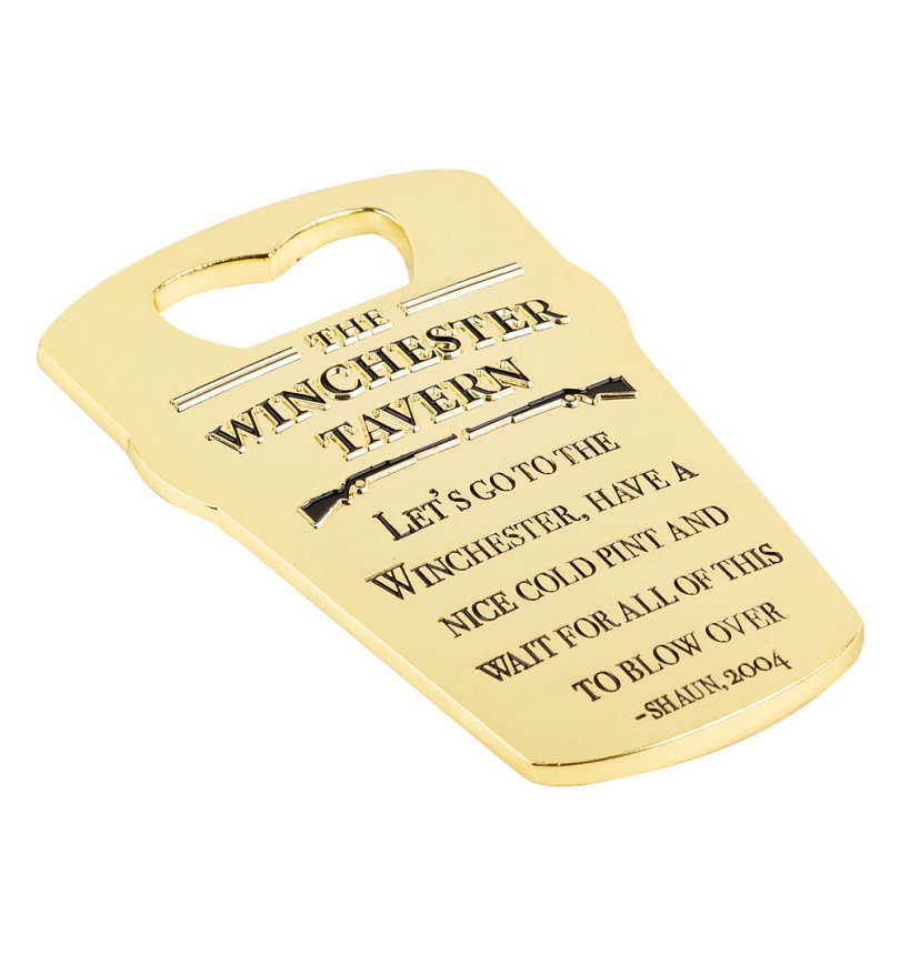 An image of Shaun Of The Dead Winchester Tavern Pint Bottle Opener