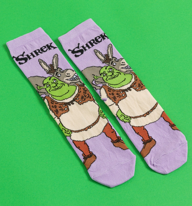 An image of Shrek and Donkey Socks
