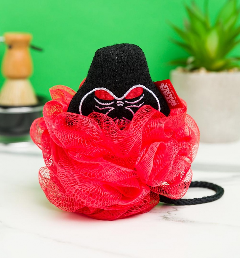 An image of Star Wars Darth Vader Body Puff from Mad Beauty