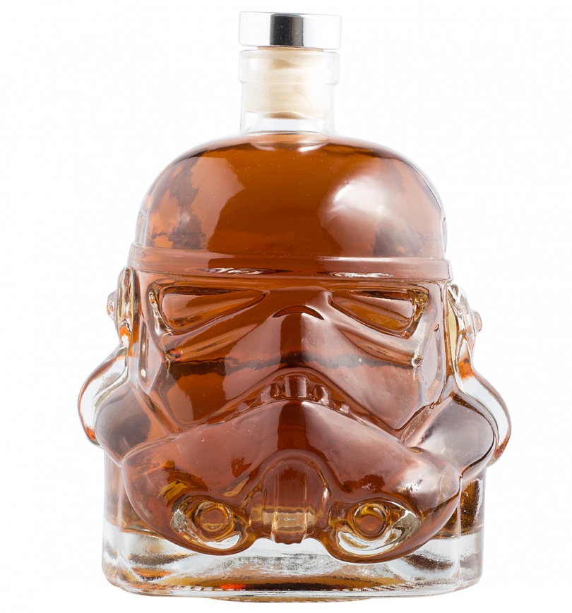 An image of Star Wars Glass Stormtrooper Decanter