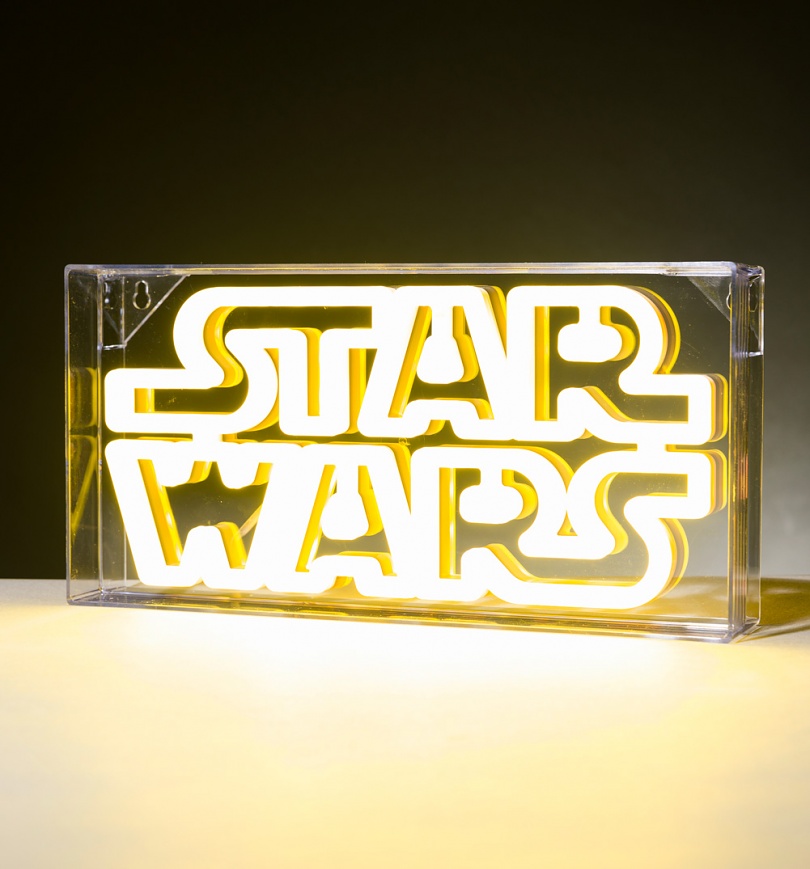 An image of Star Wars Logo Neon LED Light