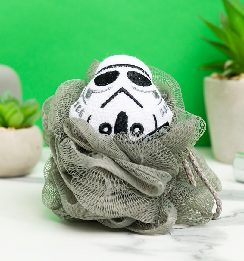 An image of Star Wars Stormtrooper Body Puff from Mad Beauty