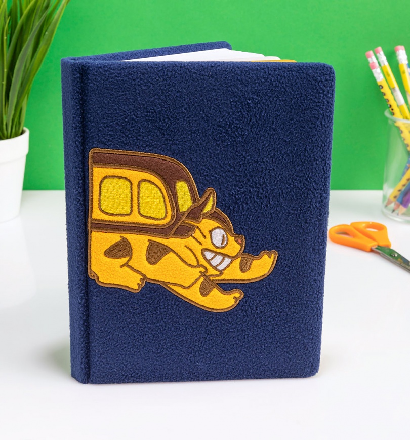 An image of Studio Ghibli Catbus Plush Notebook