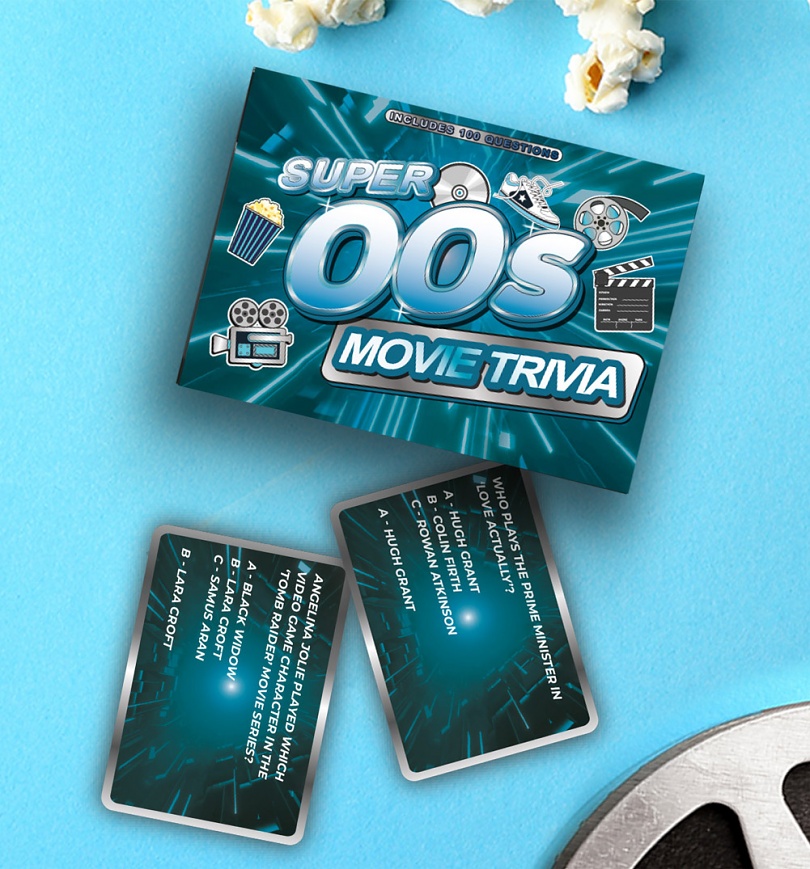 An image of Super 00s Movie Trivia Card Game