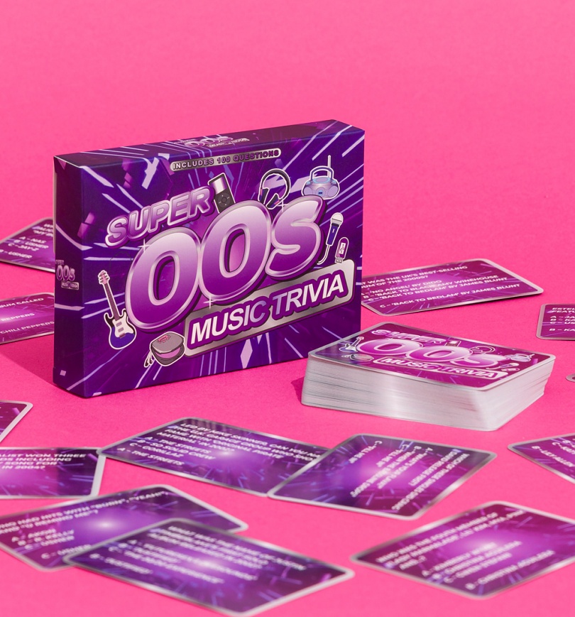 An image of Super 00s Music Trivia Card Game