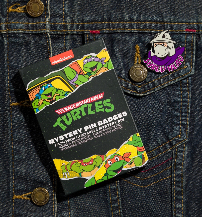 An image of Teenage Mutant Ninja Turtles Mystery Pin Badge