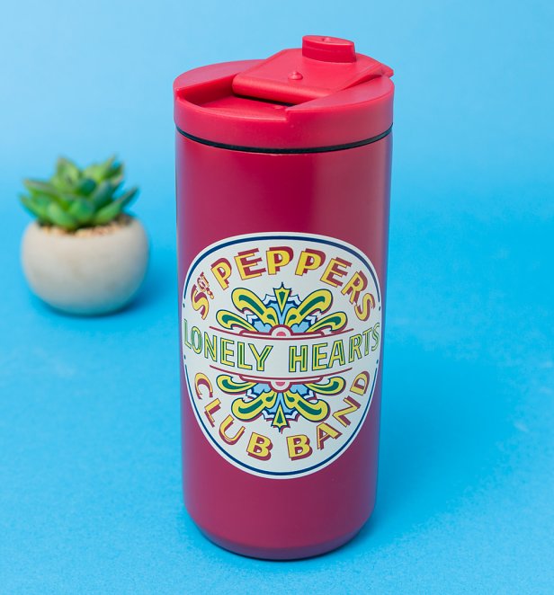 An image of The Beatles Sgt. Pepper Travel Mug