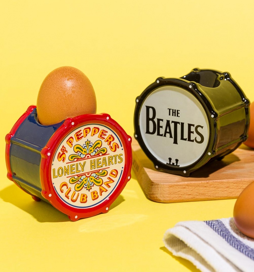 An image of The Beatles Sgt. Peppers Lonely Hearts Club Band Drum Egg Cups