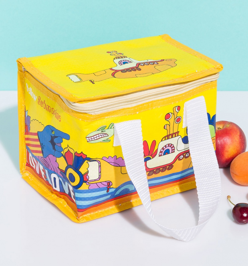 An image of The Beatles Yellow Submarine Recycled Cool Lunch Bag