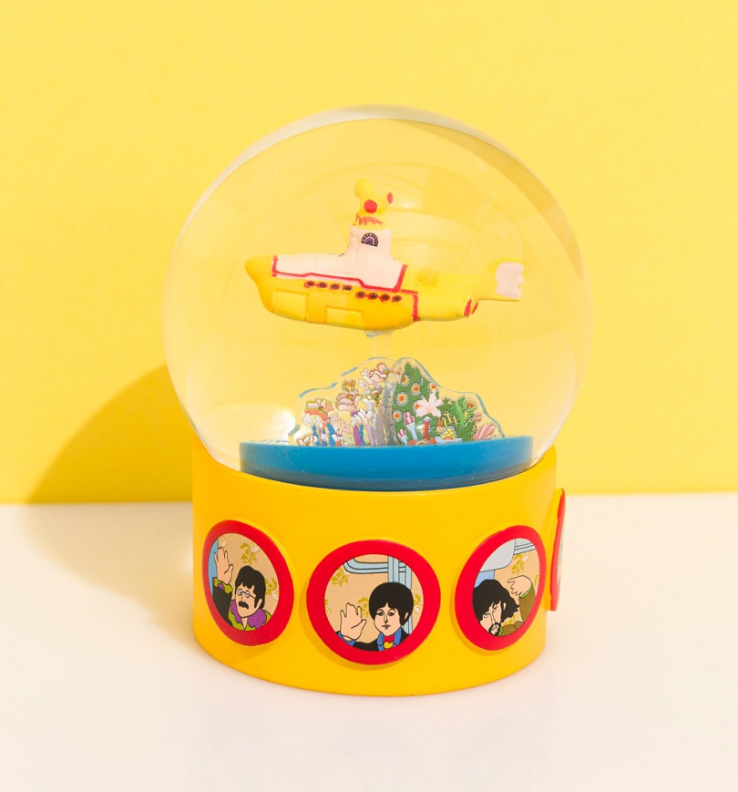 An image of The Beatles Yellow Submarine Snow Globe