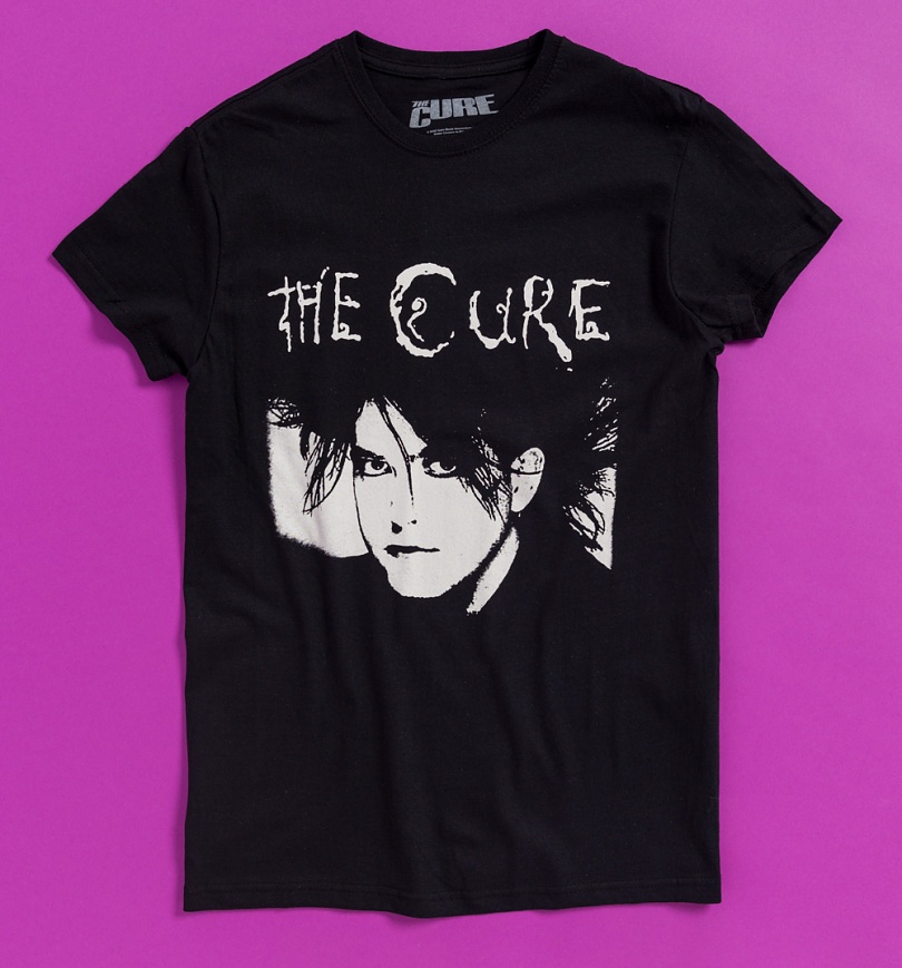 An image of The Cure Illustration Black T-Shirt