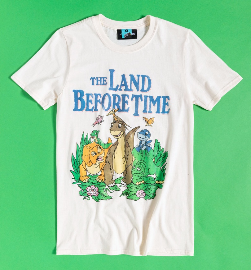 An image of The Land Before Time Scene Ecru T-Shirt