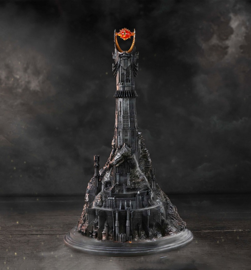 An image of The Lord Of The Rings Barad-dur Backflow Incense Burner