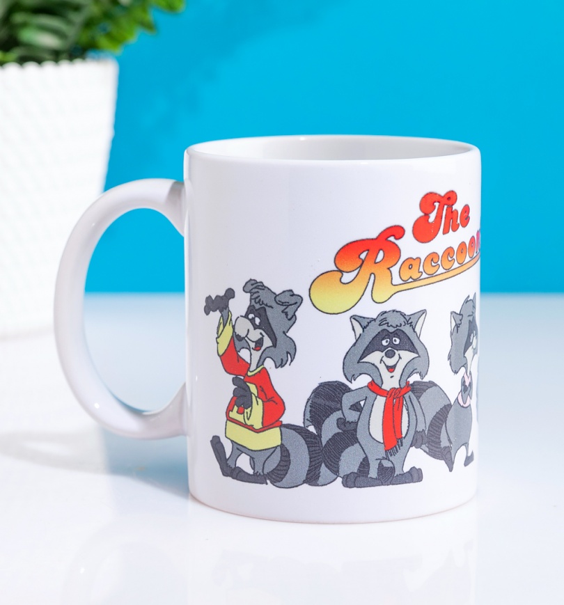 An image of The Raccoons Gang Boxed Mug