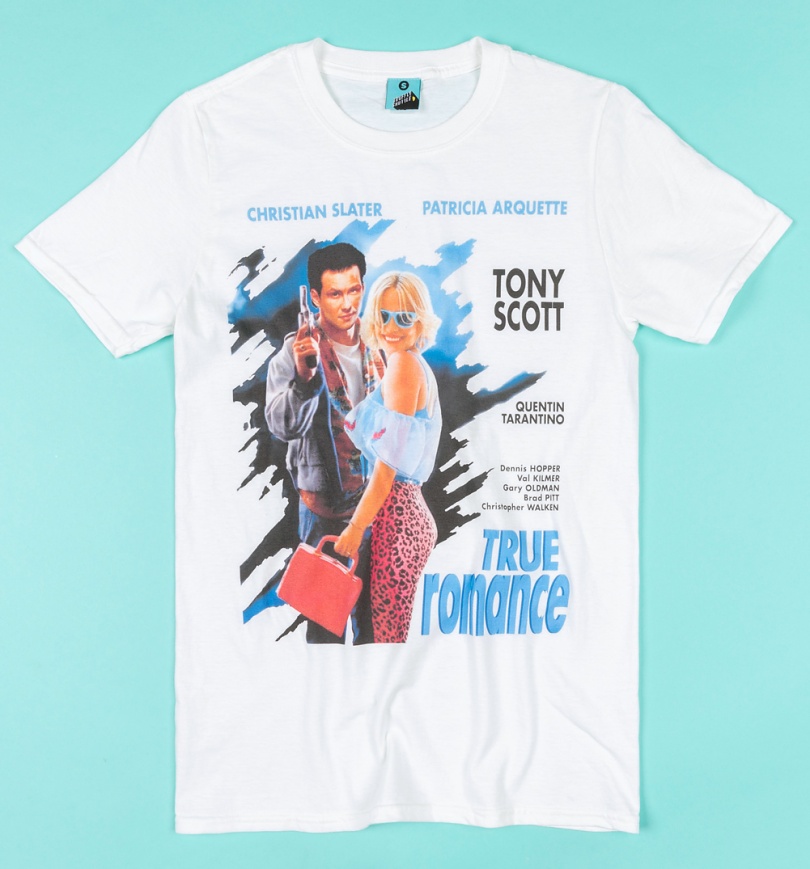 An image of True Romance Movie Poster White T-Shirt
