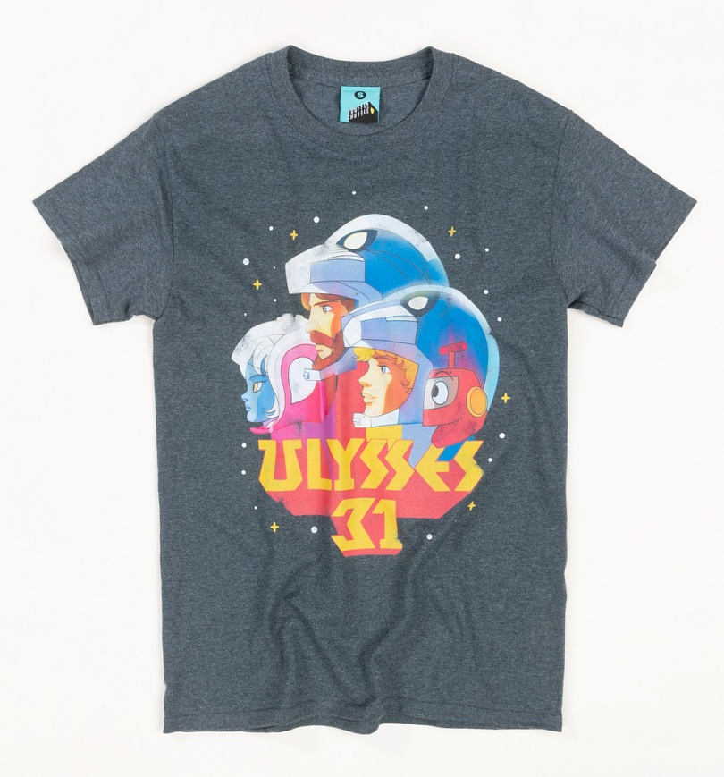 An image of Ulysses 31 Charcoal Marl T-Shirt