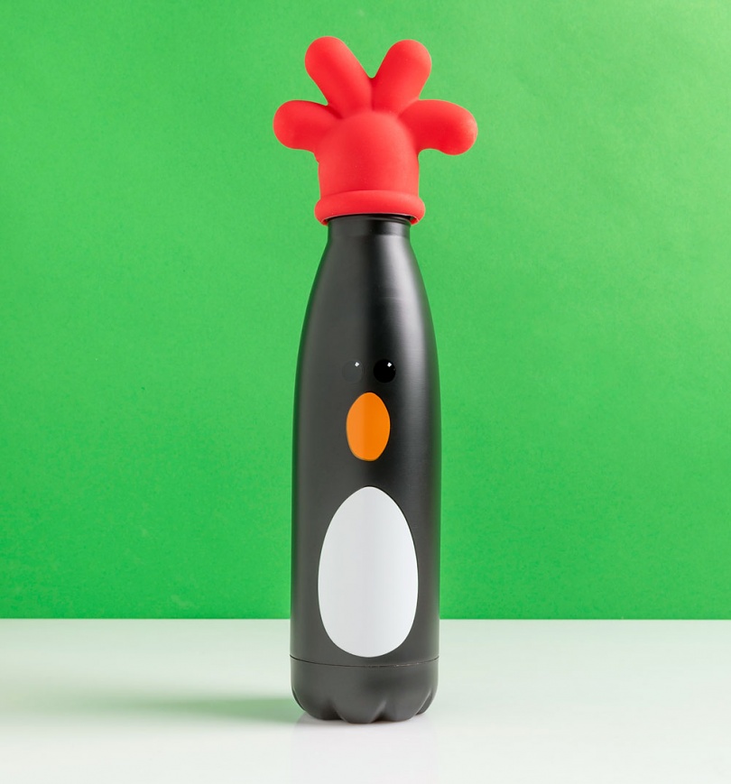 An image of Wallace & Gromit Feathers McGraw Metal Water Bottle