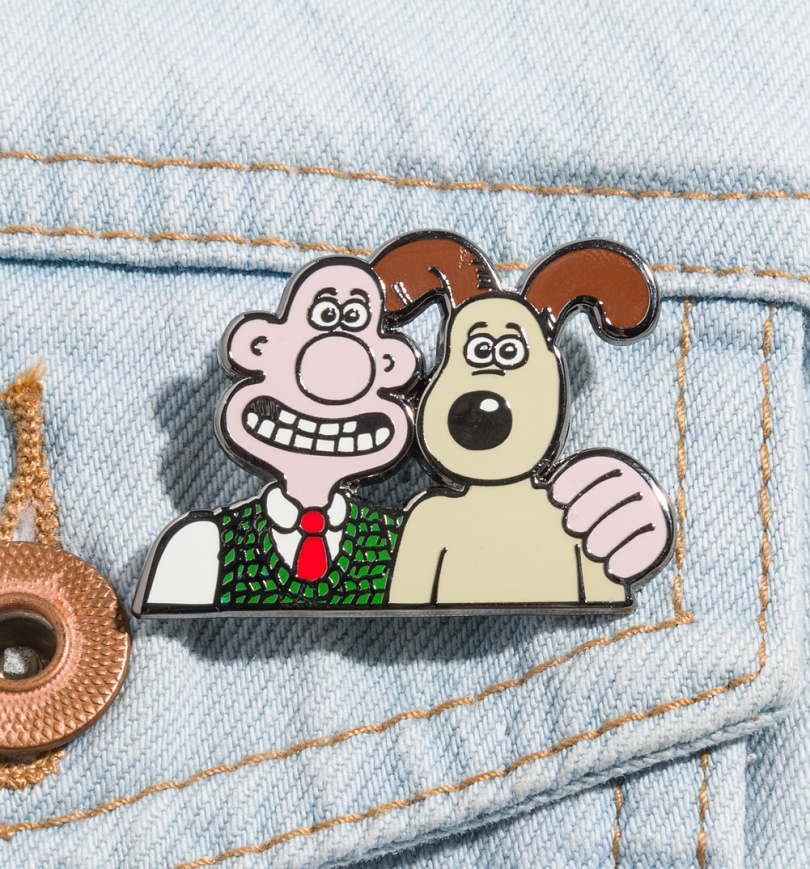 An image of Wallace And Gromit Pin Badge