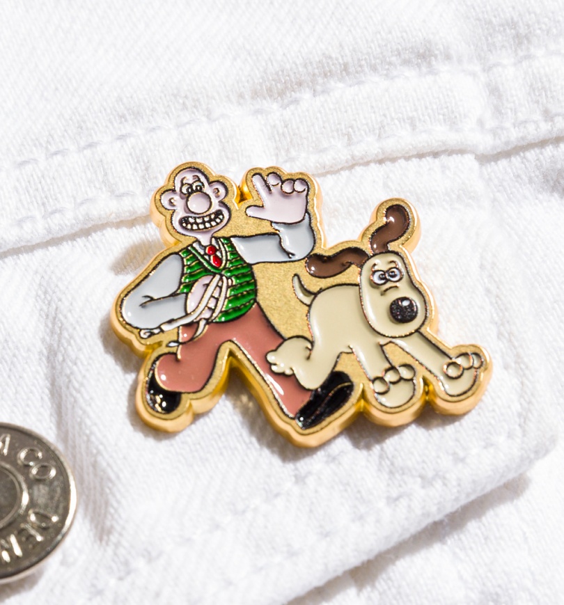 An image of Wallace & Gromit Pin Badge