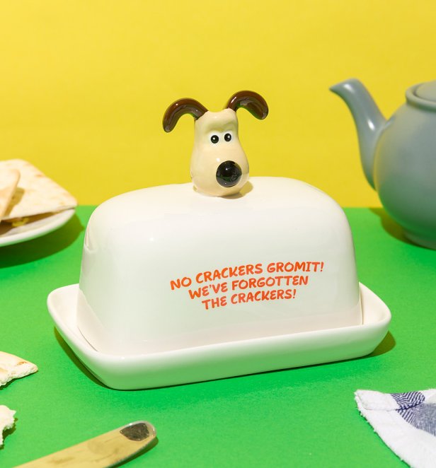 An image of Wallace & Gromit Butter Dish