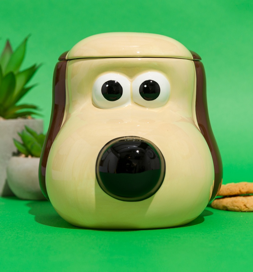 An image of Wallace & Gromit Ceramic Cookie Jar