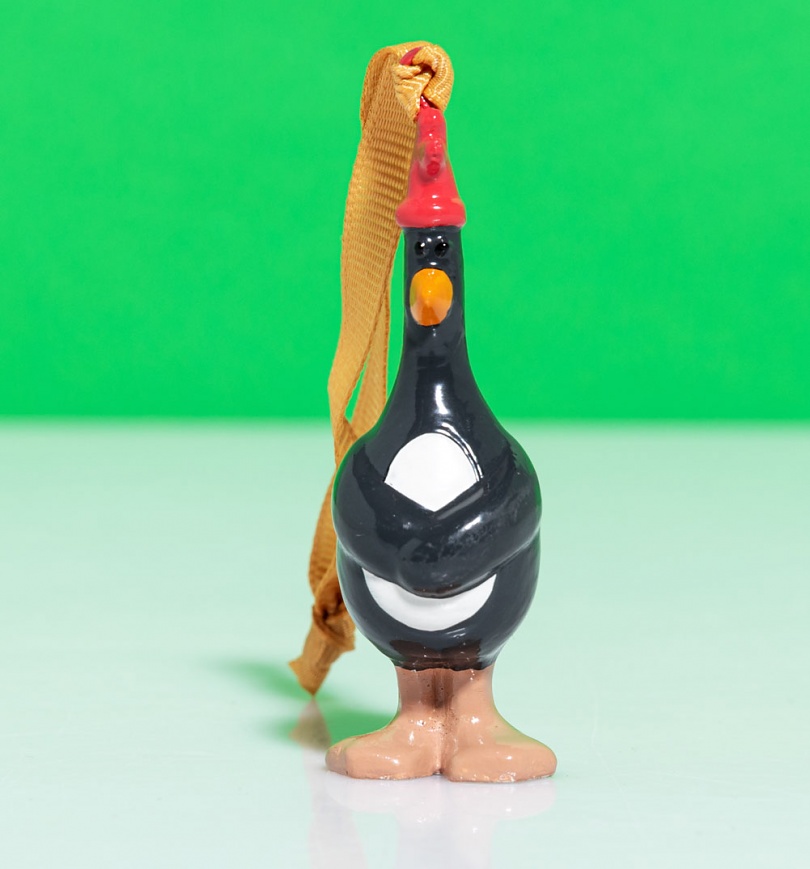 An image of Wallace and Gromit Feathers McGraw Hanging Decoration