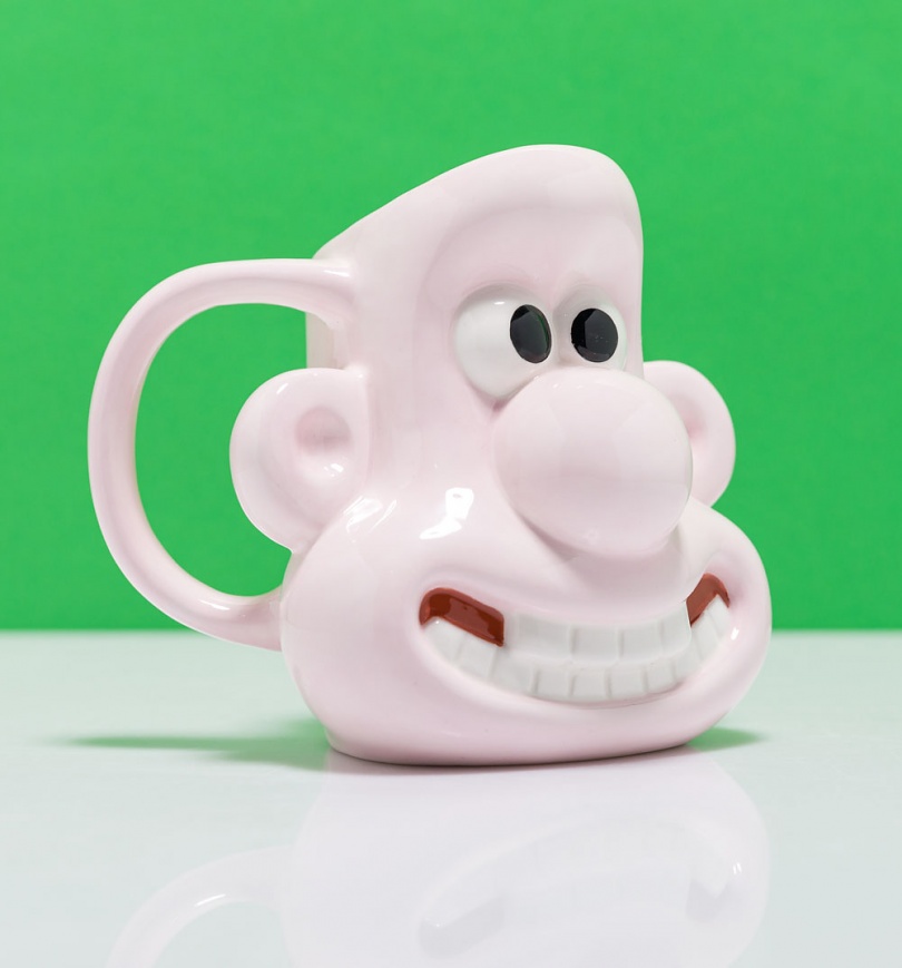 An image of Wallace and Gromit Wallace Shaped Mug