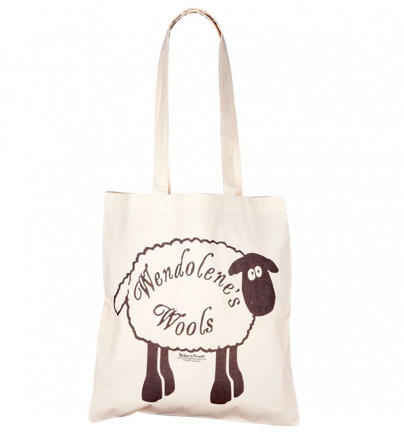 An image of Wallace and Gromit Wendolenes Wools Tote Bag