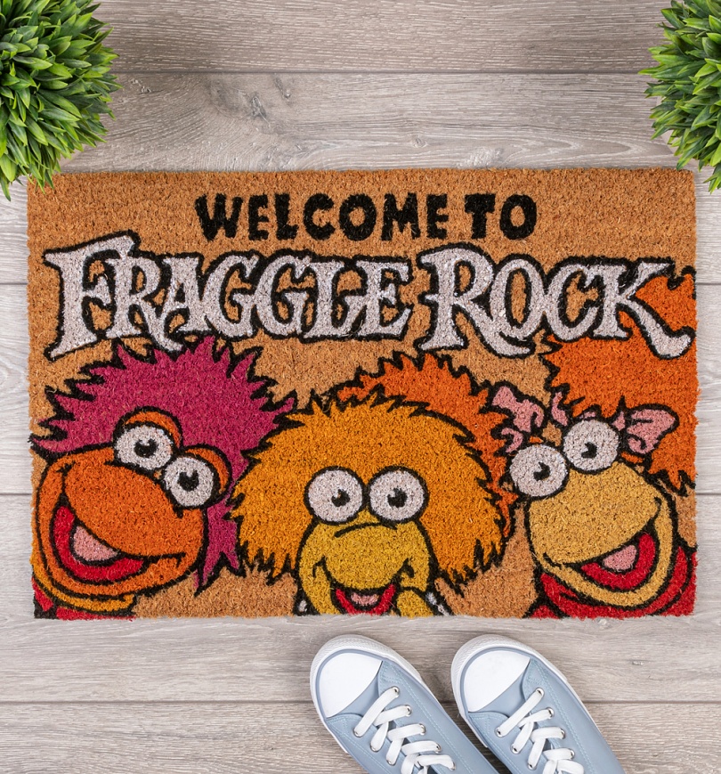 An image of Welcome To Fraggle Rock Door Mat
