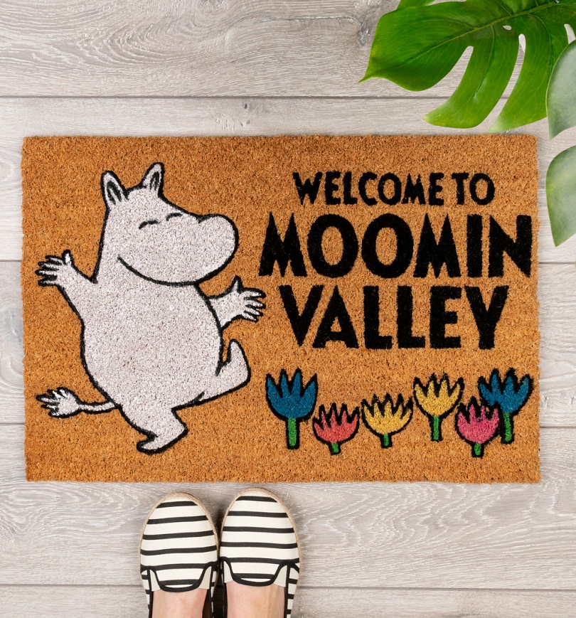 An image of Welcome To Moominvalley Door Mat