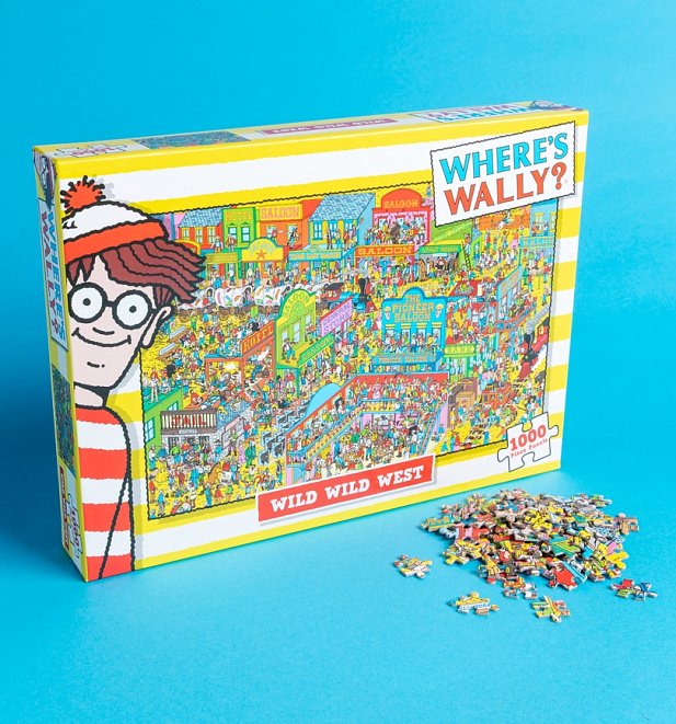 Wheres Wally Wild West 1000 Piece Jigsaw Puzzle