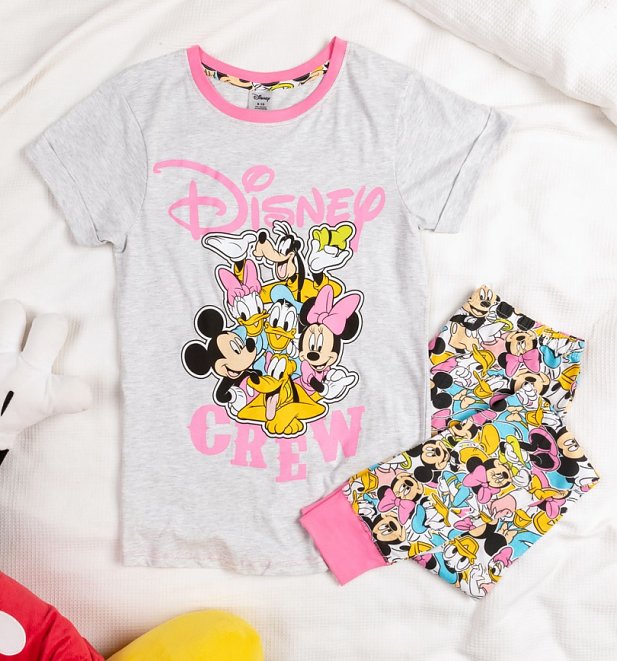 Womens Disney Crew Pyjamas