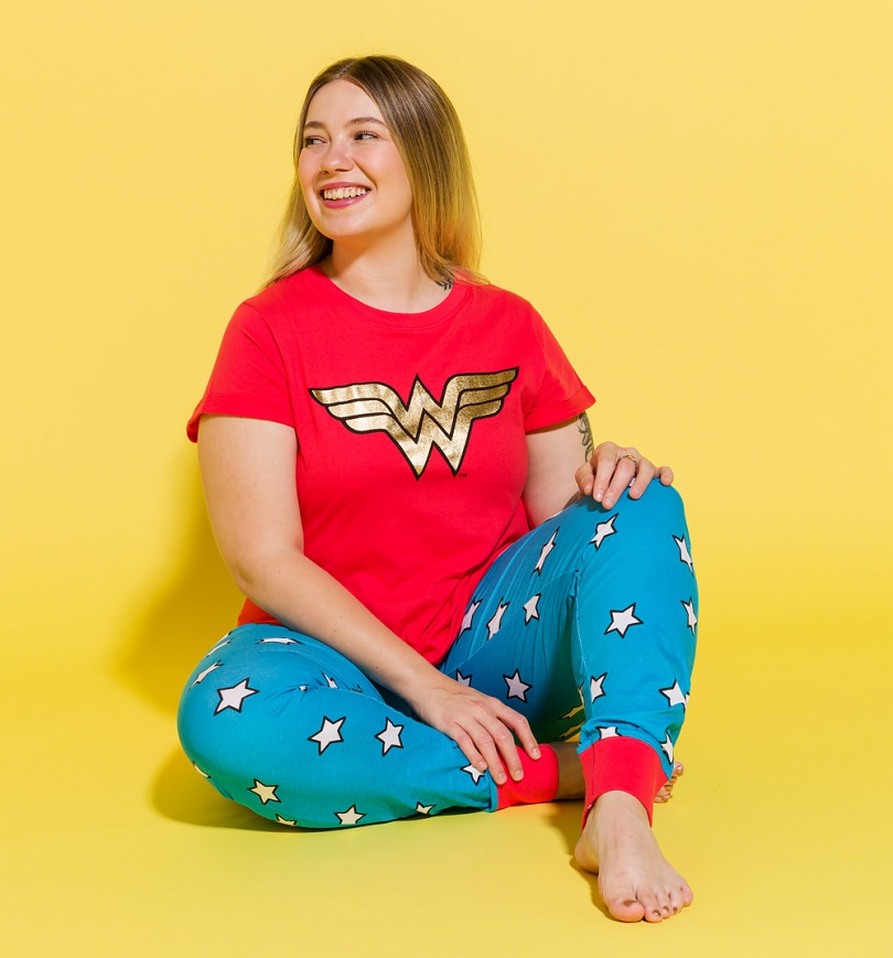 An image of Womens Wonder Woman Pyjamas
